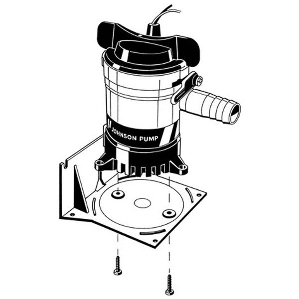 Johnson 34-900 Side Mounting Bracket for Cartridge Bilge Pumps