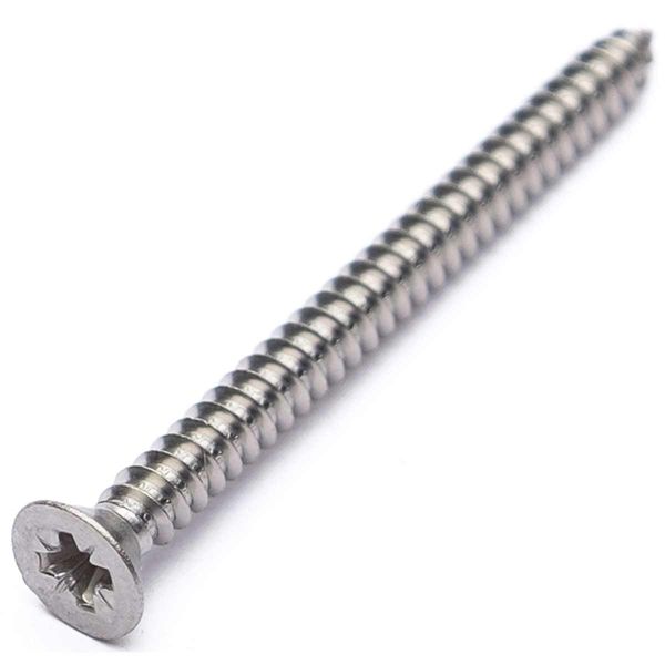 ECS Vent No8 x 2" Stainless Steel Countersunk Posi Self Tapping Screw