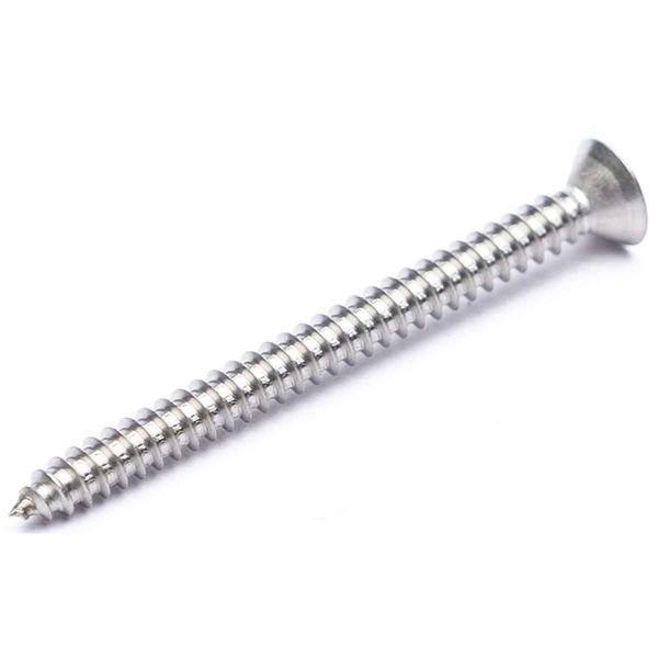 ECS Vent No6 x 1/2" Stainless Steel Pan HD Slotted Self Tapping Screw