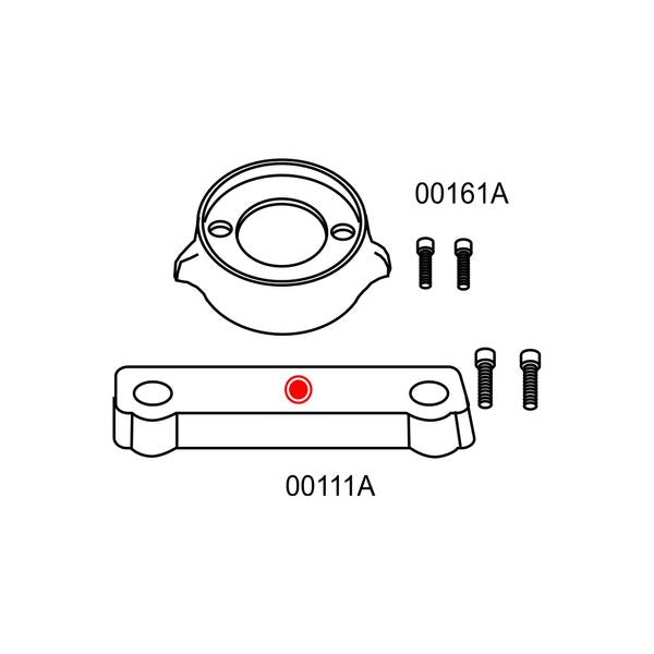 Aluminium Anode Volvo 280 Kit