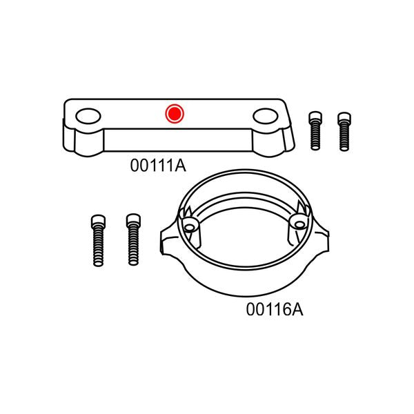 Aluminium Anode Volvo 280 Duo Prop Kit