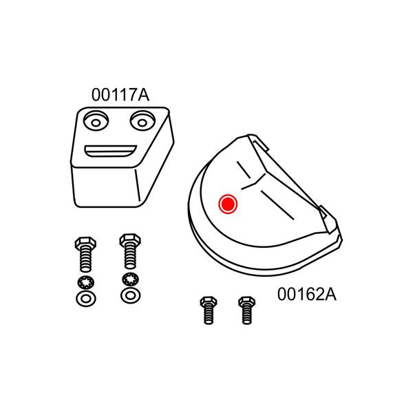 Aluminium Anode Volvo SX Kit