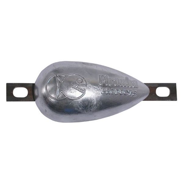 Piranha Aluminium Bolt On 77 Pear Anode 1kg