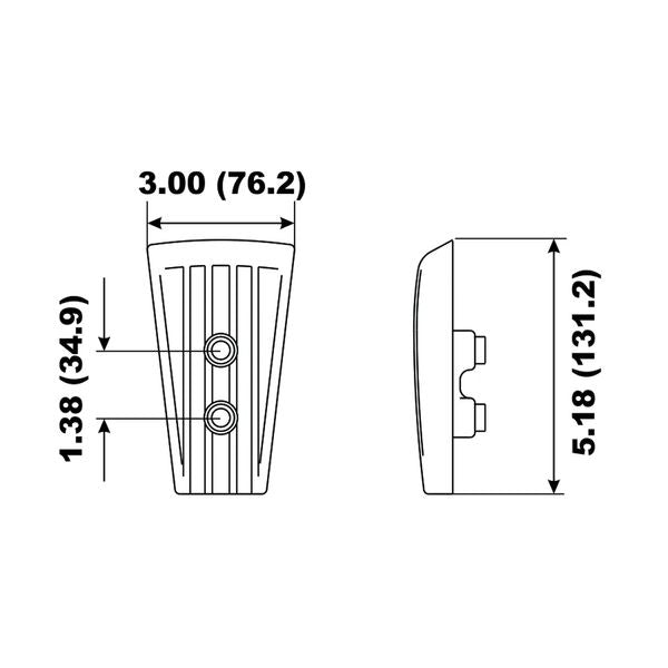 Aluminium Anode Cavitation Plate Volvo DPH/DPR