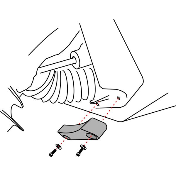 Aluminium Anode Transom Shield Volvo DPH/DPR