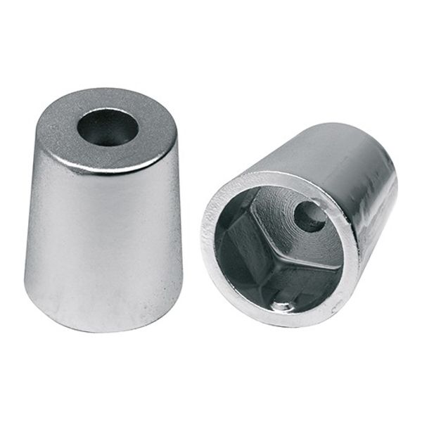 Zinc Shaft Anode 23mm Hexagon End