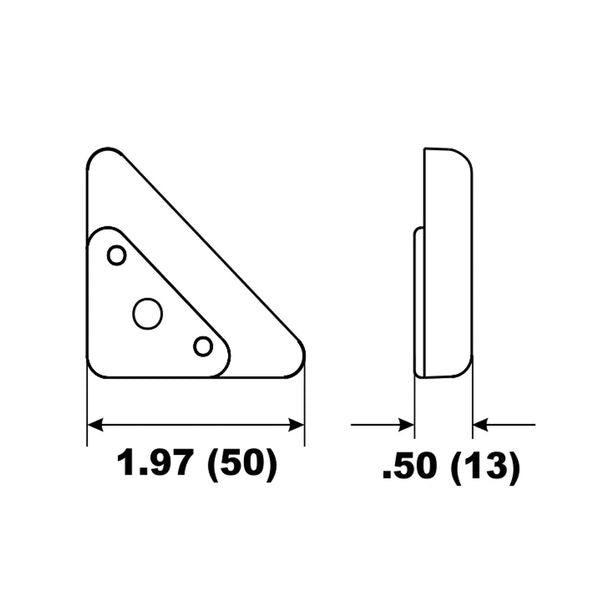 Aluminium Plate Anode Volvo SX DP-X