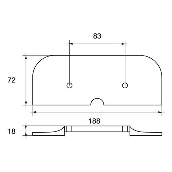 AG Zinc Plate Anode Mercruiser Alpha 1