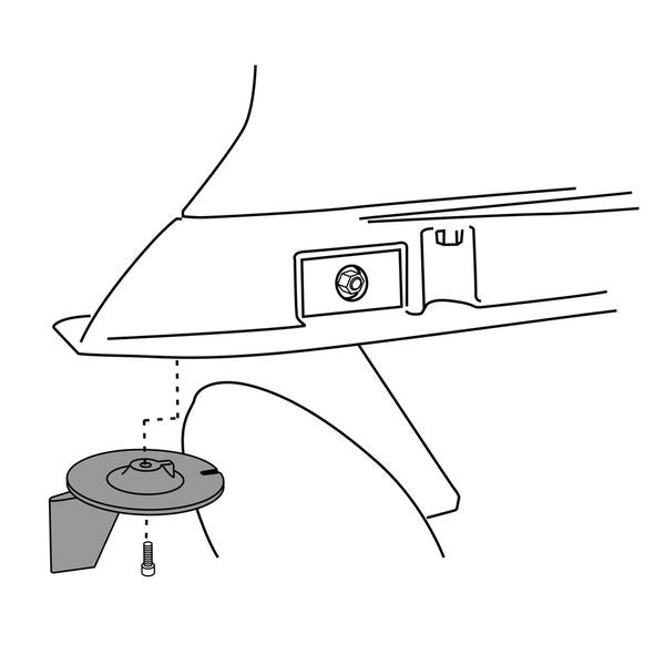 Aluminium Anode Honda Outboard Trim Tab 75-115HP