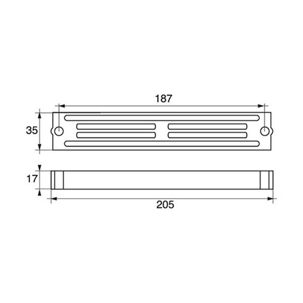 Zinc Bar Anode Yamaha 60-90hp