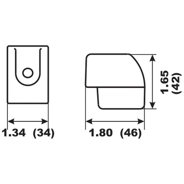 Aluminium Anode BRP E-TEC-G2 Gear Case