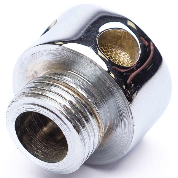 AG Round Chromed Brass Tank Vent 1/2" BSP