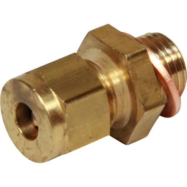 AG Coupling 1/2" UNF Male - 1/4" Tube