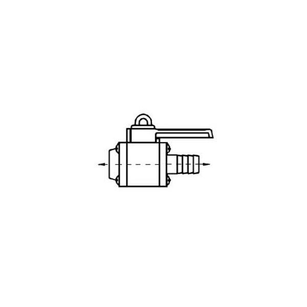 Forespar Valve 1-1/2" BSP Female - 1-1/2" Hose Tail