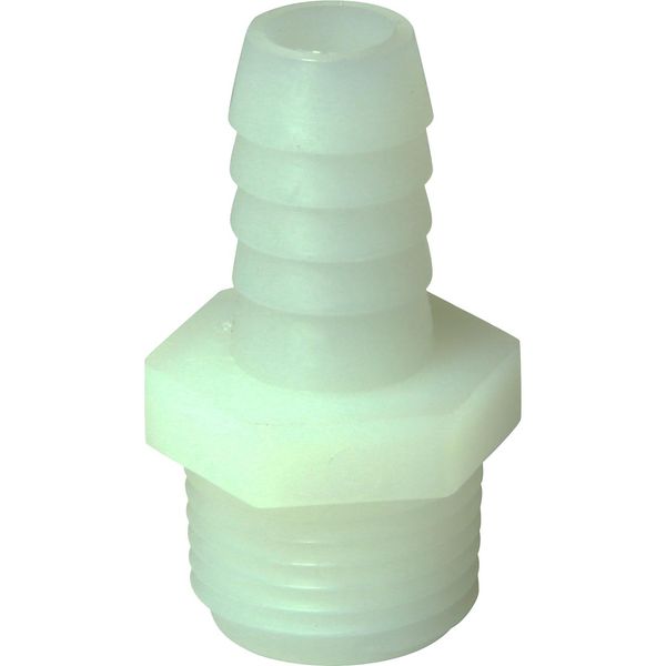 AG Plastic Connector 1/2" NPT - 1/2" Hose