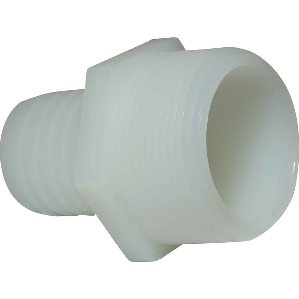 AG Plastic Connector 1-1/2" NPT - 1-1/4" Hose