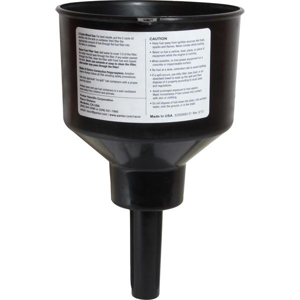 Racor RFF3C Fuel Filter Funnel (15 LPM / 50 Micron)