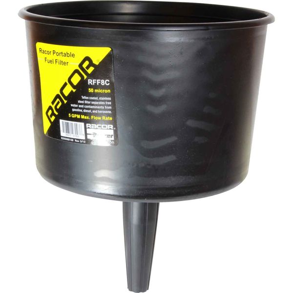 Racor RFF8C Fuel Filter Funnel (19 LPM / 50 Micron)