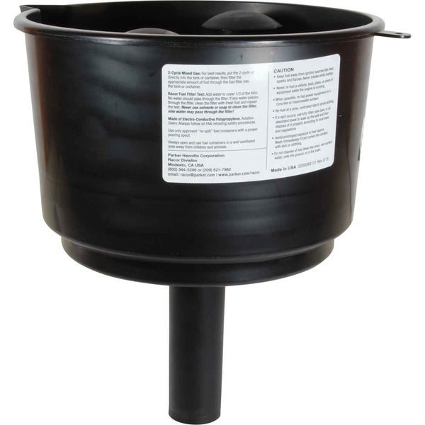 Racor RFF15C Fuel Filter Funnel (56 LPM / 50 Micron)