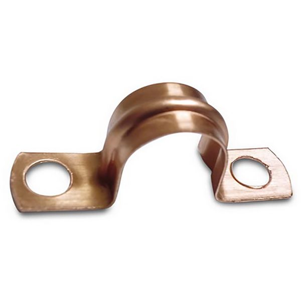 AG 3/16" Pipe Clip Copper x 10