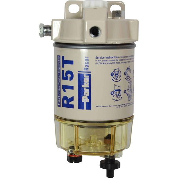 Racor 215R10 Fuel Filter (10 Micron / Clear Bowl)