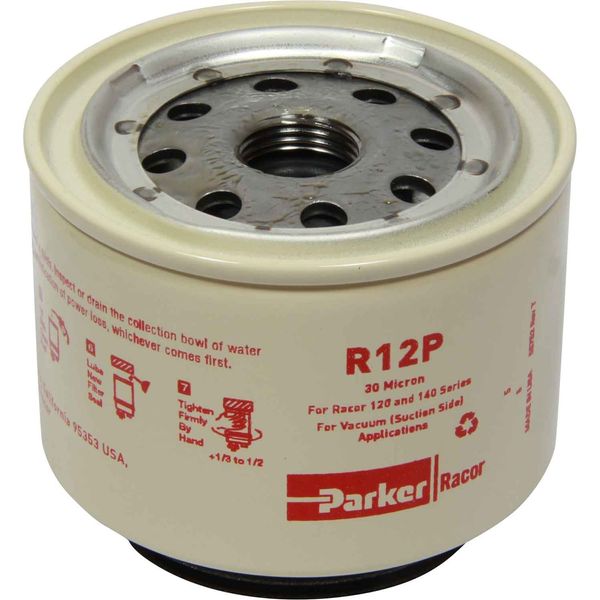 Racor Spin-On Fuel Filter Element (R12P / 30 Micron)