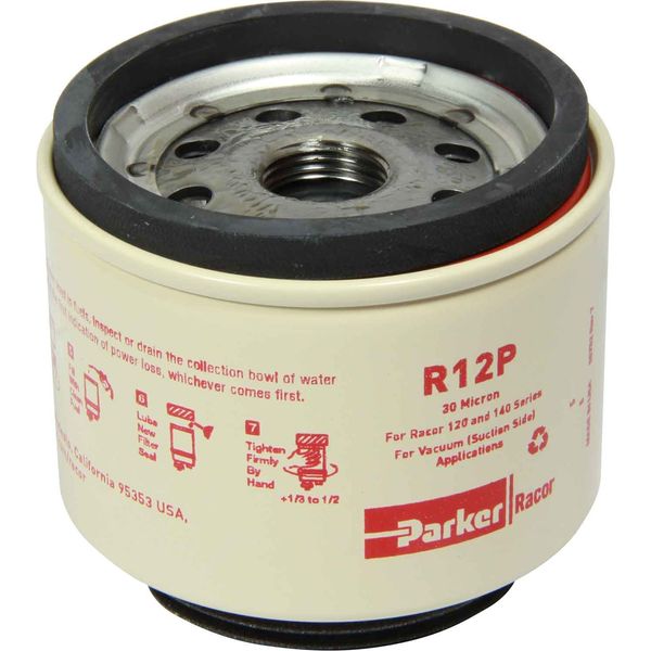 Racor Spin-On Fuel Filter Element (R12P / 30 Micron)