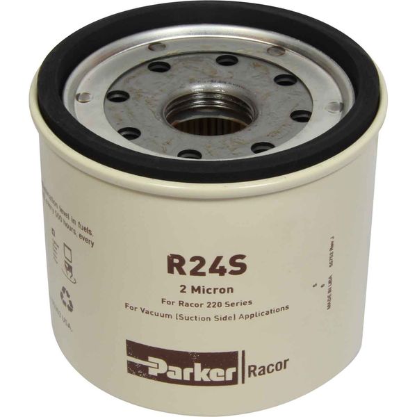 Racor R24S Spin-On Fuel Filter Element (2 Micron)