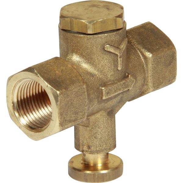 Maestrini Brass Self Closing Push Button Valve (3/8" BSP)