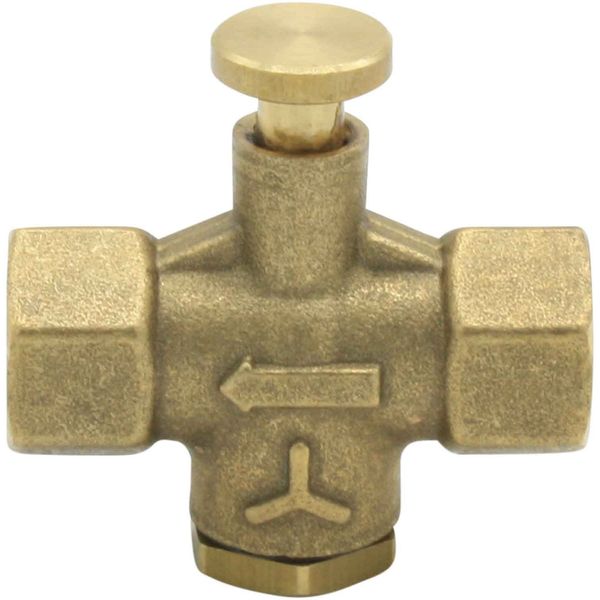 Maestrini Brass Self Closing Push Button Valve (3/8" BSP)