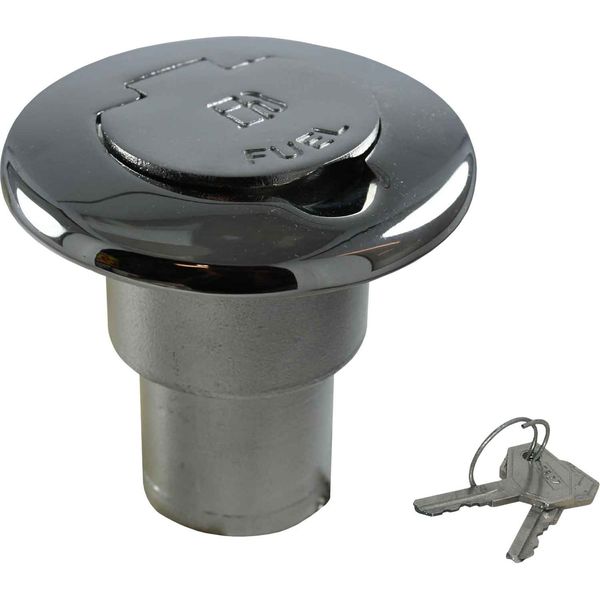 Osculati Stainless Steel Fuel Deck Filler for 38mm Hose