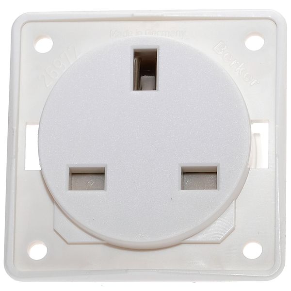 W4 13 Amp Socket White (21221W)