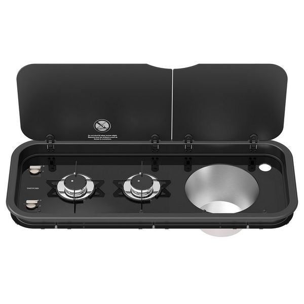 Thetford Topline Series 111 Hob & RH Sink Combination Unit (2 Burner)