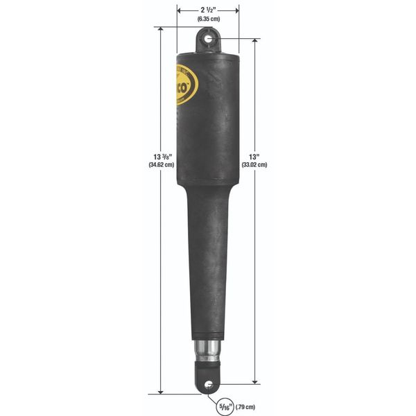 Lenco 4-1/4" Stroke 102 Standard Actuator 12V 5/16"