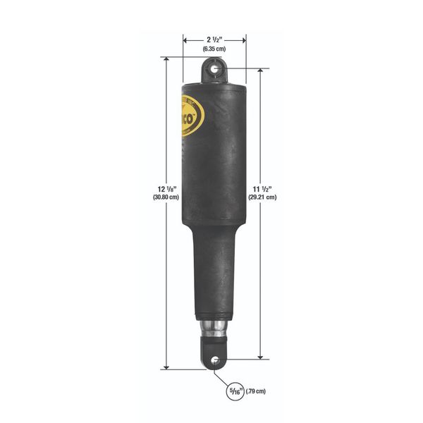 Lenco 2-1/4" Stroke Standard Actuator 24V 5/16"