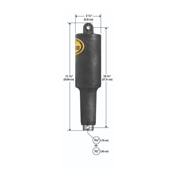 Lenco 2-1/4" Stroke XD Actuator 24V 5/16" x 3/8"