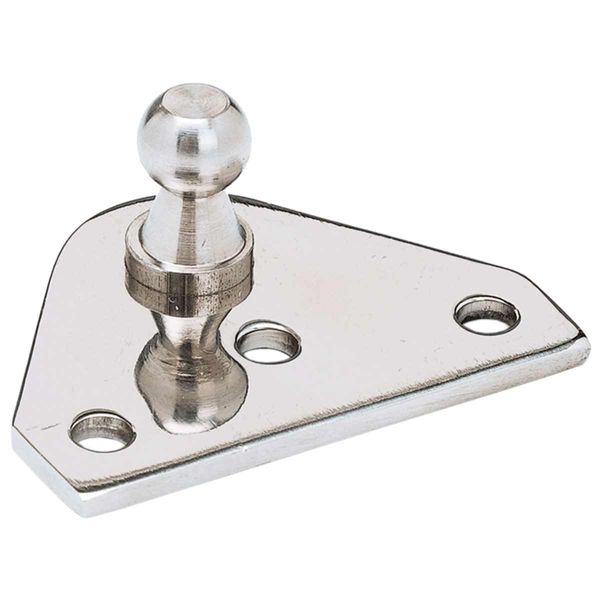 Uflex SB10 Stainless Steel Gas Spring Ball Joint Flat Mount Bracket