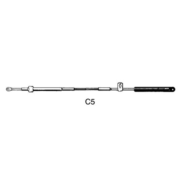 Ultraflex Mercury Style Control C5 Cable 19ft (5.7m)