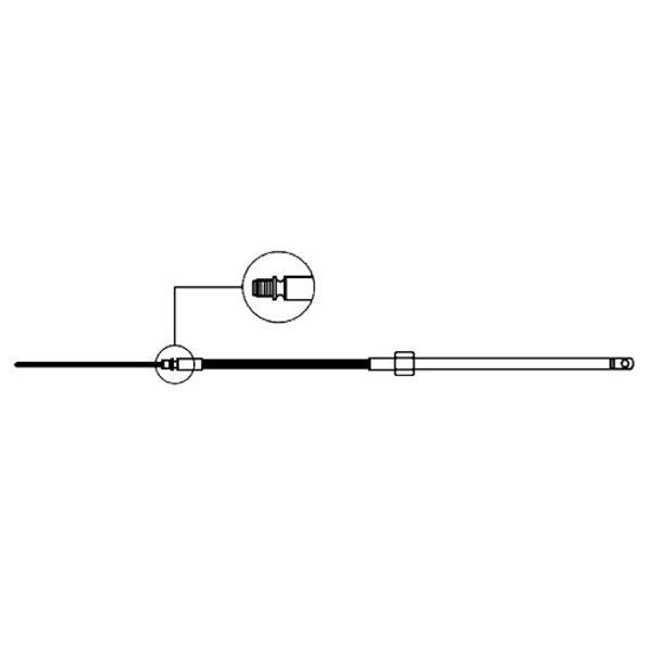 Ultraflex M58 Steering Cable 10ft