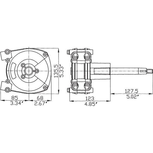 Ultraflex Fast Connect Steering Helm- Twin Cable