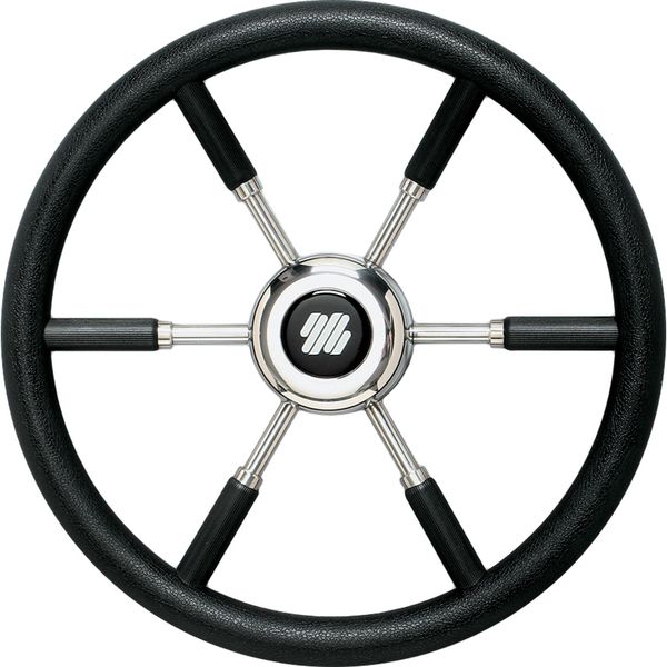 Ultraflex Steering Wheel (450mm / SS & Black)