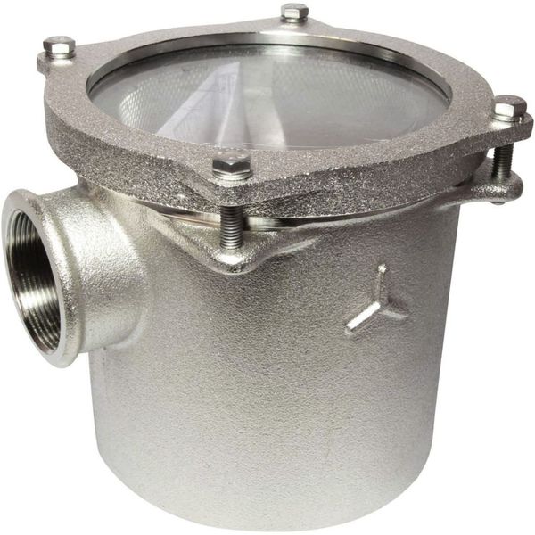 Maestrini Bronze Bracket Mounted Water Strainer (2-1/2" BSP Female)