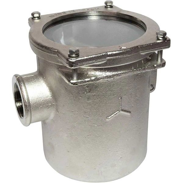 Maestrini DZR Brass Bracket Mounted Water Strainer (3/4" BSP Female)