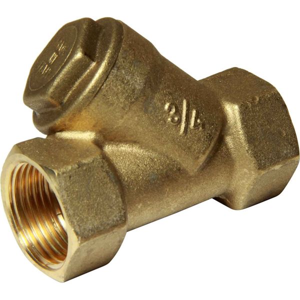 Maestrini Brass Inline 'Y' Shaped Strainer (3/4" BSP)