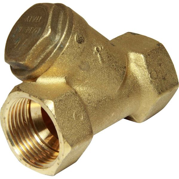 Maestrini Brass Inline 'Y' Shaped Strainer (1" BSP)