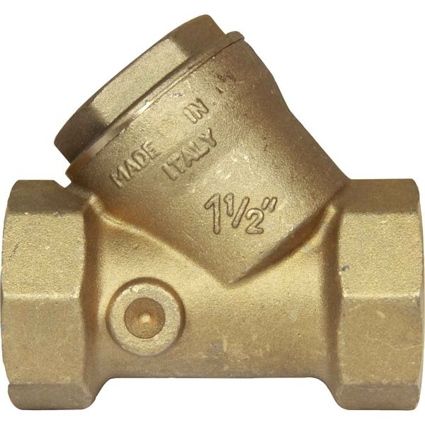 Maestrini Brass Inline 'Y' Shaped Strainer (1-1/2" BSP)