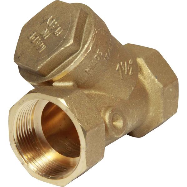 Maestrini Brass Inline 'Y' Shaped Strainer (1-1/2" BSP)