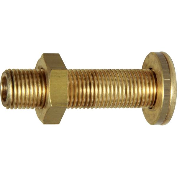 Maestrini Brass Skin Fitting (Domed, 1/4" BSP, 55mm Long)