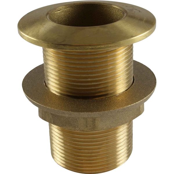 Maestrini Brass Skin Fitting (Inclined 1-1/2" BSP, 84.5mm Long)