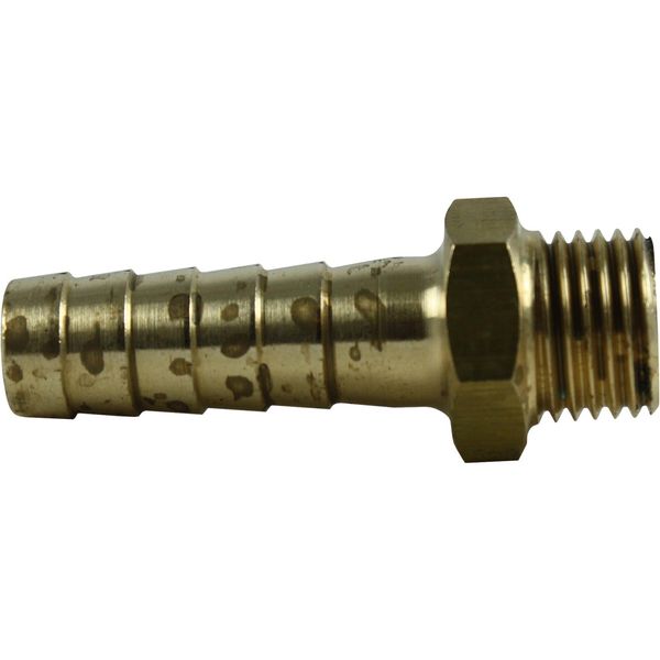 Maestrini Brass Straight Hose Tail (1/4" BSP Male to 10mm Hose)